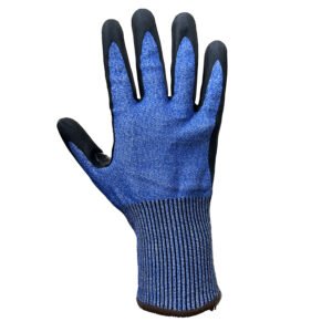 126 15MF-D//15G CUT-D Glove with Premium Nitrile Coated MicroFoam Grip on Palm & Fingers - Touchscreen