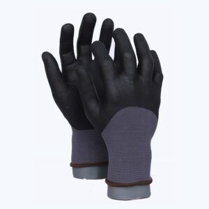 BF13// 15G Nylon&Spandex Glove with Nitrile Coated MicroFoam Grip on Palm, Fingers & Knuckles
