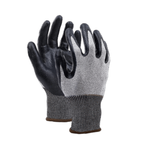 13N-C//13G CUT C Glove with Nitrile Coated Smooth Grip on Palm & Fingers