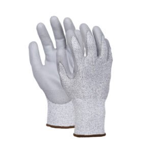 13PU-C//13G CUT-C Glove with Polyurethane Coated Flat Grip on Palm & Fingers