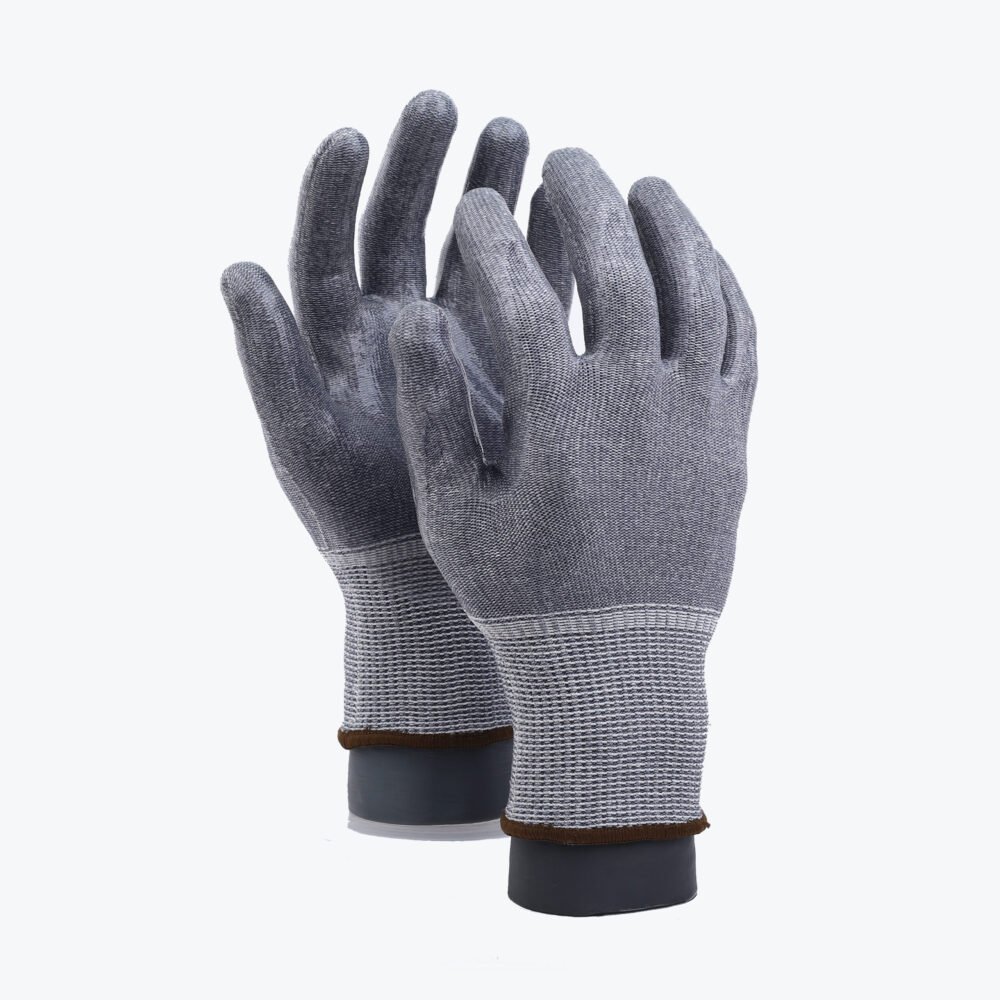 13SS-D 13SS-D//13G CUT-D Glove with Silicone Coated Flat Grip on Palm & Fingers