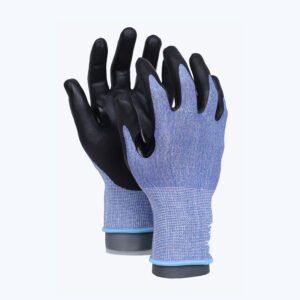 18MF-C//18G CUT-C Glove with Nitrile Coated MicroFoam Grip on Palm & Fingers