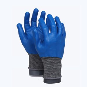 21MFF-D//21G CUT-D Glove with Nitrile Coated MicroFoam Grip on Full Hand