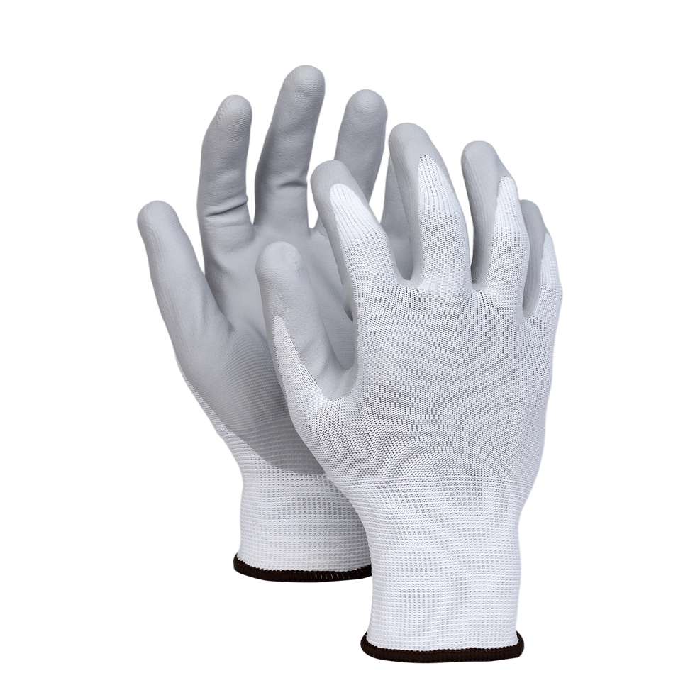 BF51// 13G Polyester Glove with Nitrile Coated MicroFoam Grip on Palm & Fingers