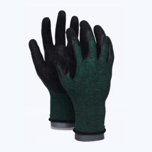 LK51-FLEX // 13G Polyester&Spandex Glove with Latex Coated Crinkle Grip on Palm&Fingers
