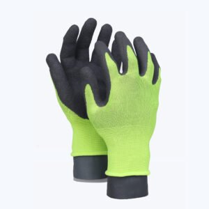 LK51-Soft // 13G Polyester Glove with Latex Coated Soft Crinkle Grip on Palm&Fingers