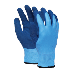 LS54-Winter//13G Polyester+7G Acrylic lining Glove with Double Dipped Latex Sandy Grip