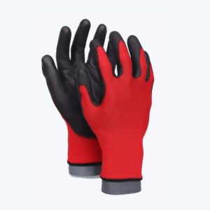 U51-Plus//13G CUT-A Polyester Glove with Polyurethane Coated Flat Grip on Palm & Fingers